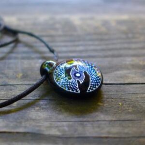 MAPS Dichroic Glass Pendant