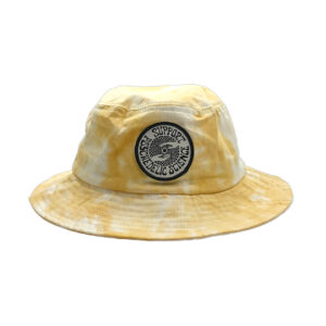 Support Psychedelic Science Tie Dye Bucket Hat (Yellow)