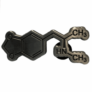 MDMA Molecule Pin