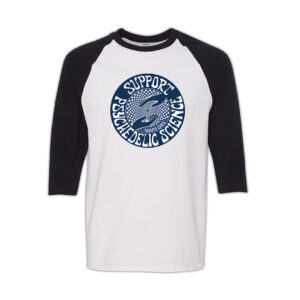 Support Psychedelic Science Raglan Baseball Shirt
